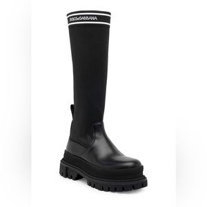 Dolce & Gabbana Calfskin and stretch mesh boots
Women’s sock boots